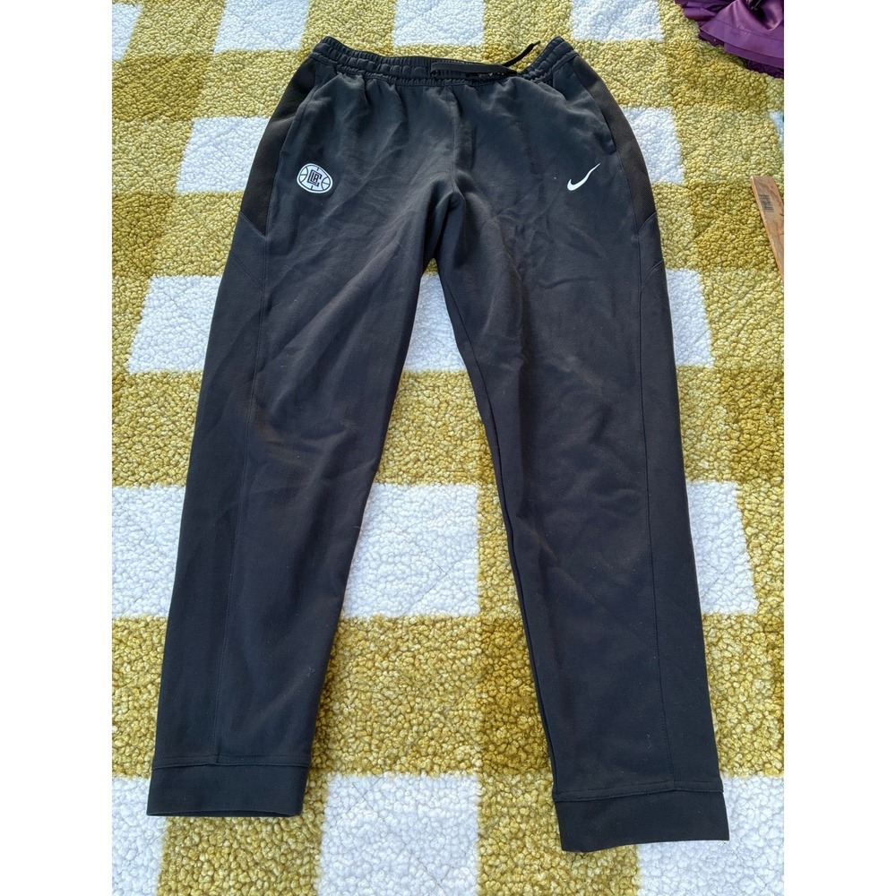Nike Men's Los Angeles Clippers Dri-FIT Jogger Sweatpants Black XL